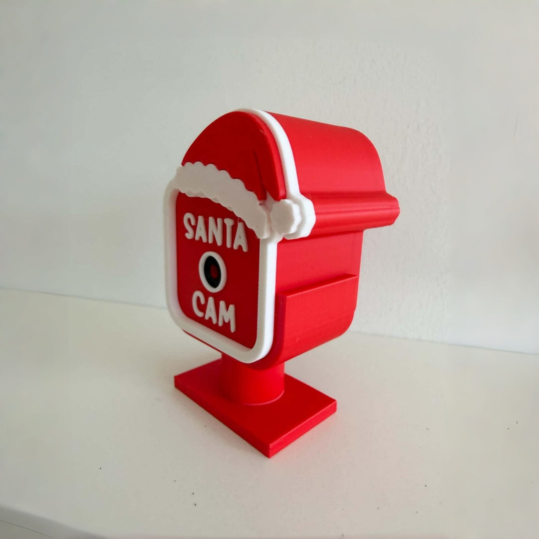 Personalized Santa Cam & Elf Cam, Custom Initial Christmas Decoration