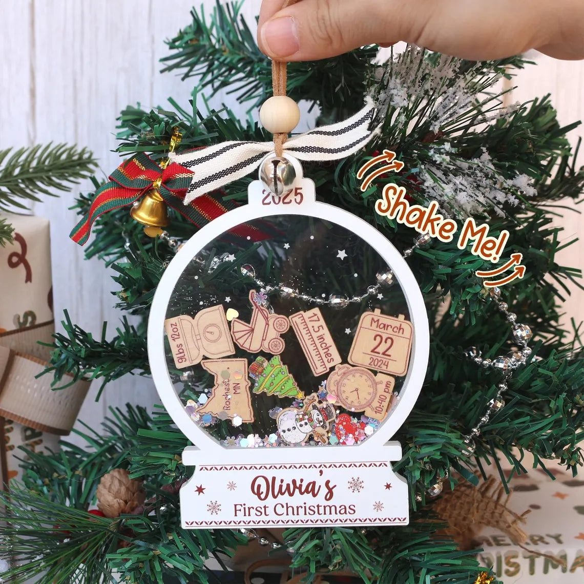 Baby’s First Halloween & Christmas Keepsake Bundle – Personalized Gift