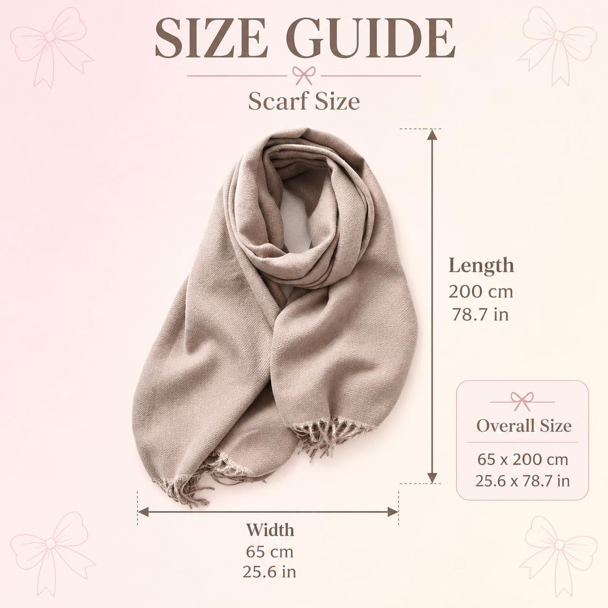 Personalized Embroidered Scarf – Custom Name & Initial Winter Scarf