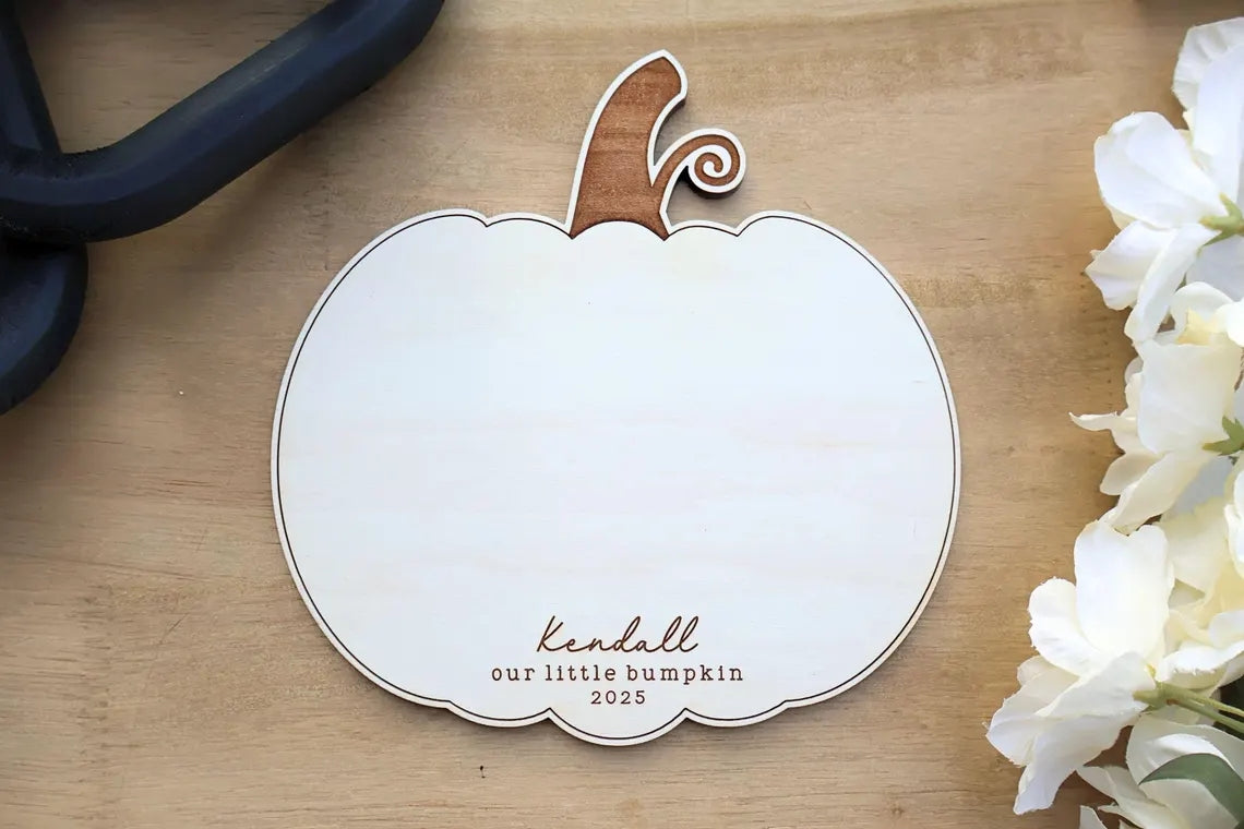 My First Halloween DIY Baby Bum Keepsake – Personalized Sign