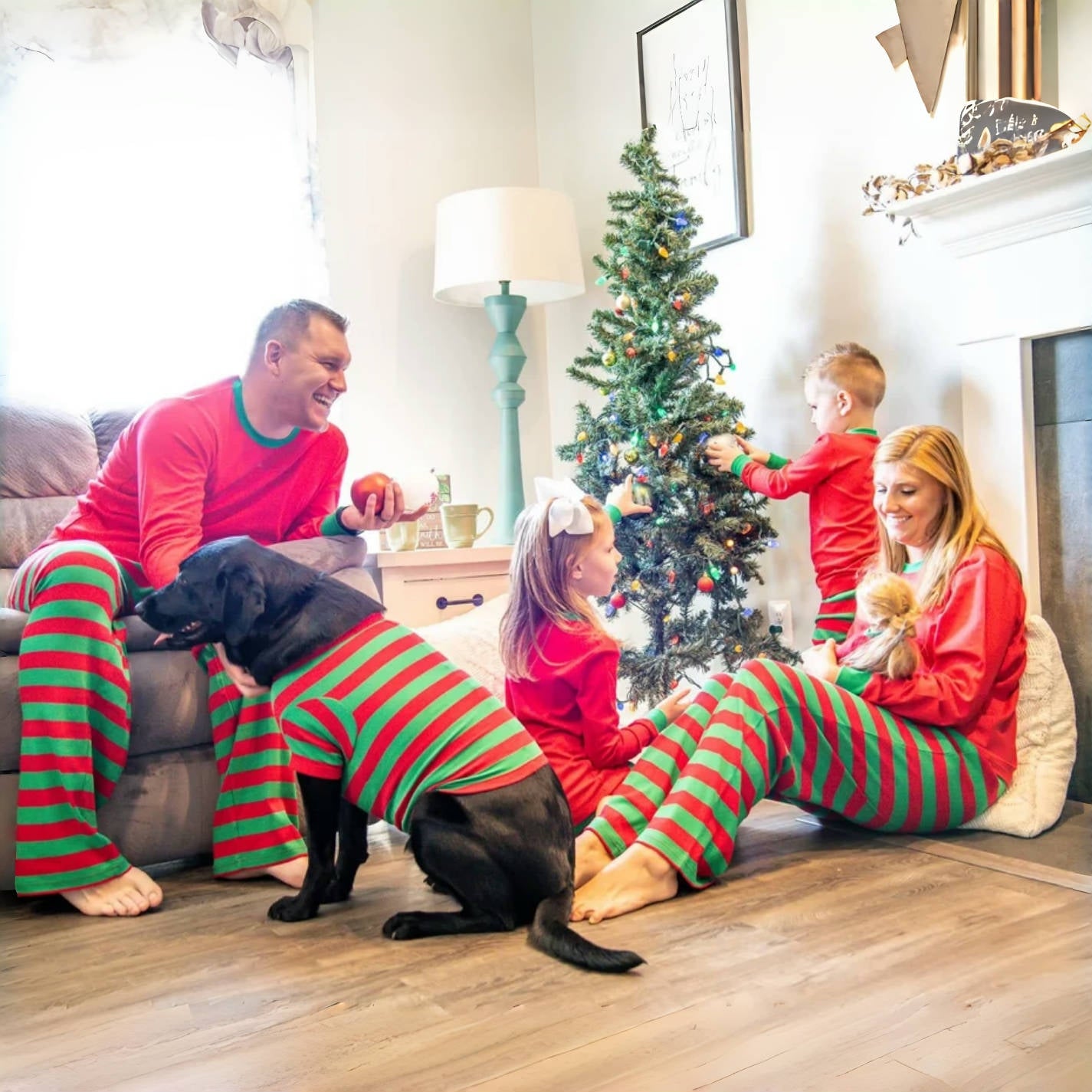 Personalized Family Christmas Pajamas | Matching Holiday PJs
