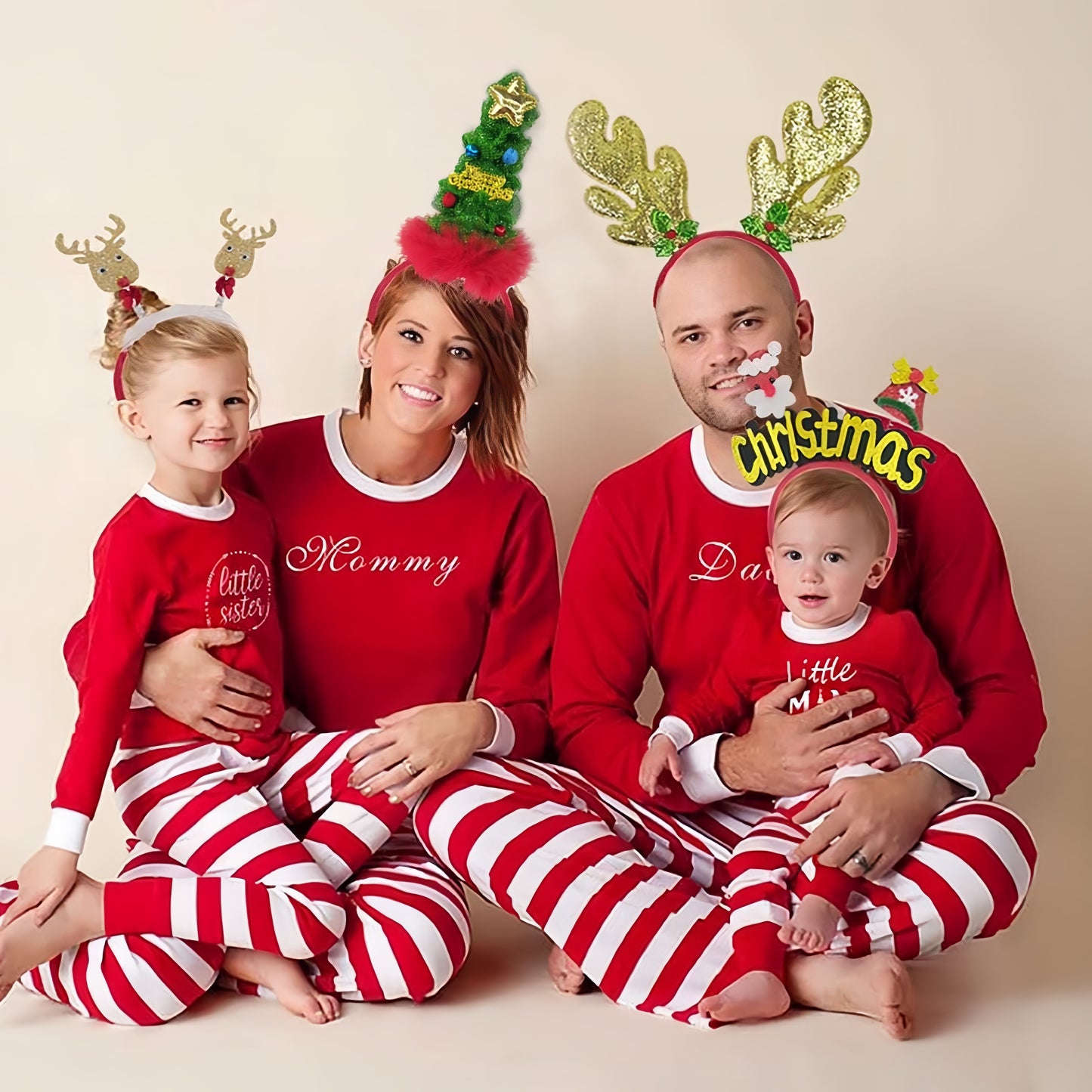 Personalized Family Christmas Pajamas | Matching Holiday PJs