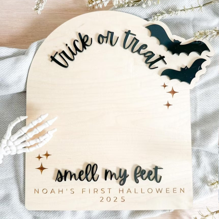 Baby’s First Halloween & Christmas Keepsake Bundle – Personalized Gift