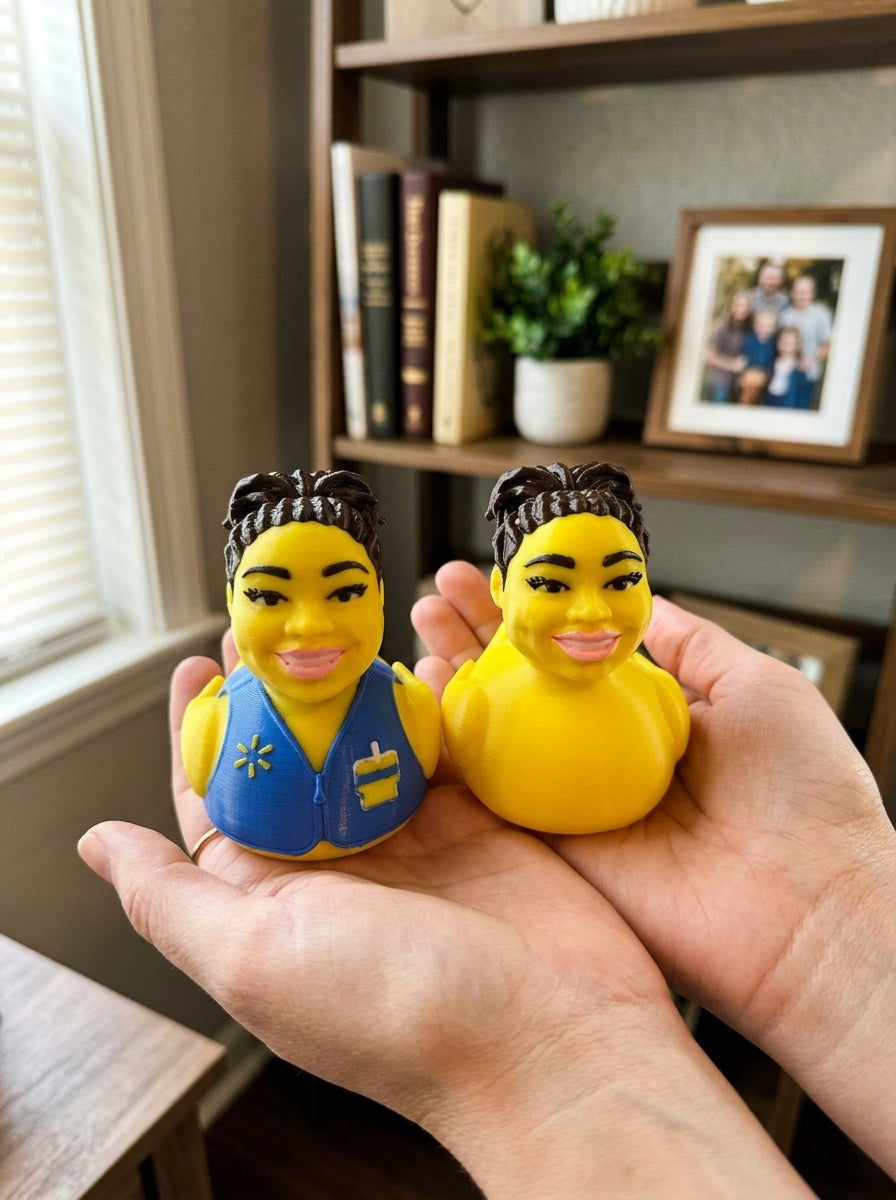 Personalized Custom Duck Figure from Your Photo | Duck Yourself
