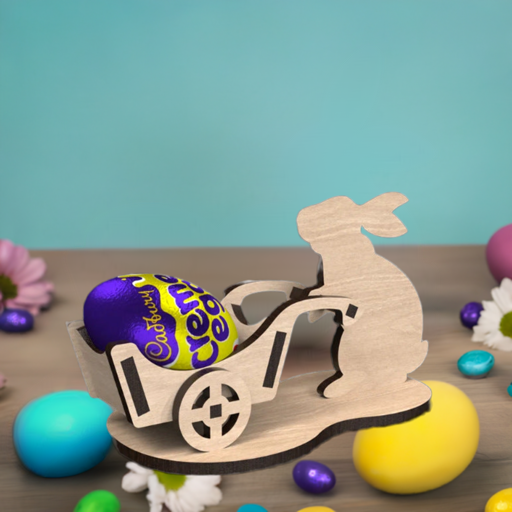 Cadeau de brouette de lapin de Pâques - Cadeau idéal pour les vacances de Pâques