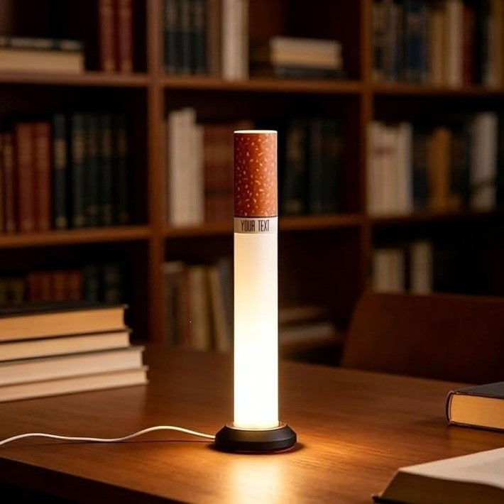 Leopard Ambient Tube Lamp | Custom LED Mood Table Light
