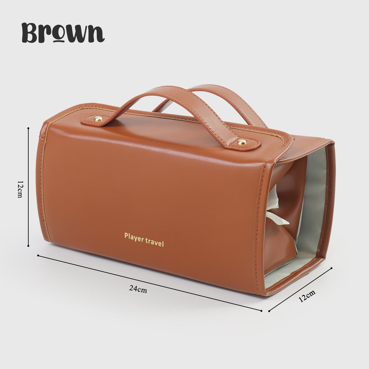 Anpassbare abnehmbare 4-in-1-Reise-Make-up-Tasche