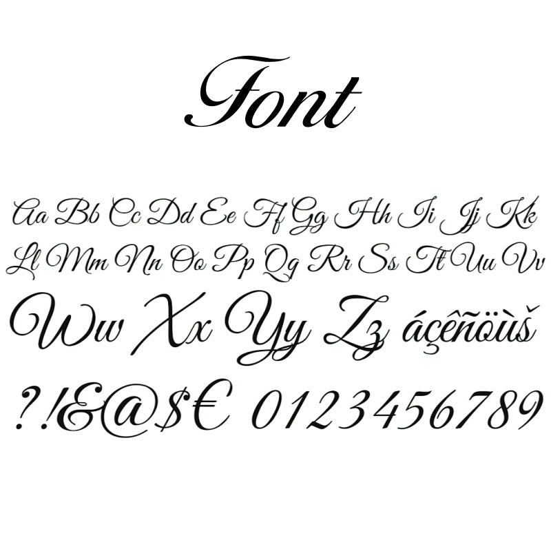 Ensemble personnalisé pour découper un gâteau de mariage – Couteau, pelle et fourchettes