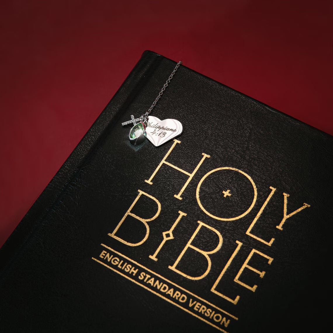 Personalized Bible Bookmark | Custom Engraved with Verse & Birthstone
