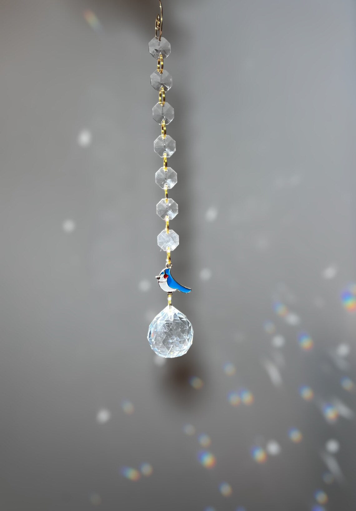 Eternal Rainbow SunCatcher – Cardinal, Blue Jay or Dove Gift Set