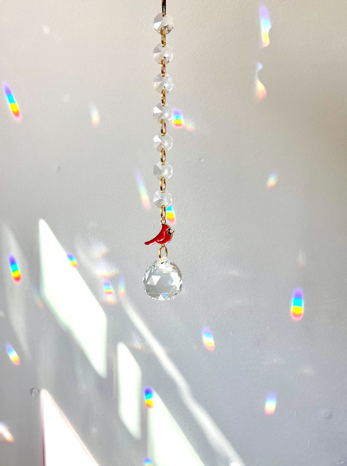 Eternal Rainbow SunCatcher – Cardinal, Blue Jay or Dove Gift Set