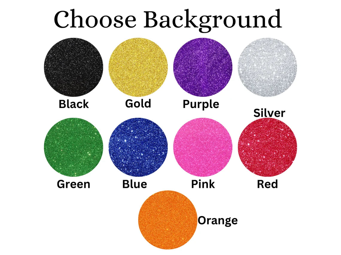 Personalized Cheerleader Water Bottle – Glitter Name Tumbler 20oz