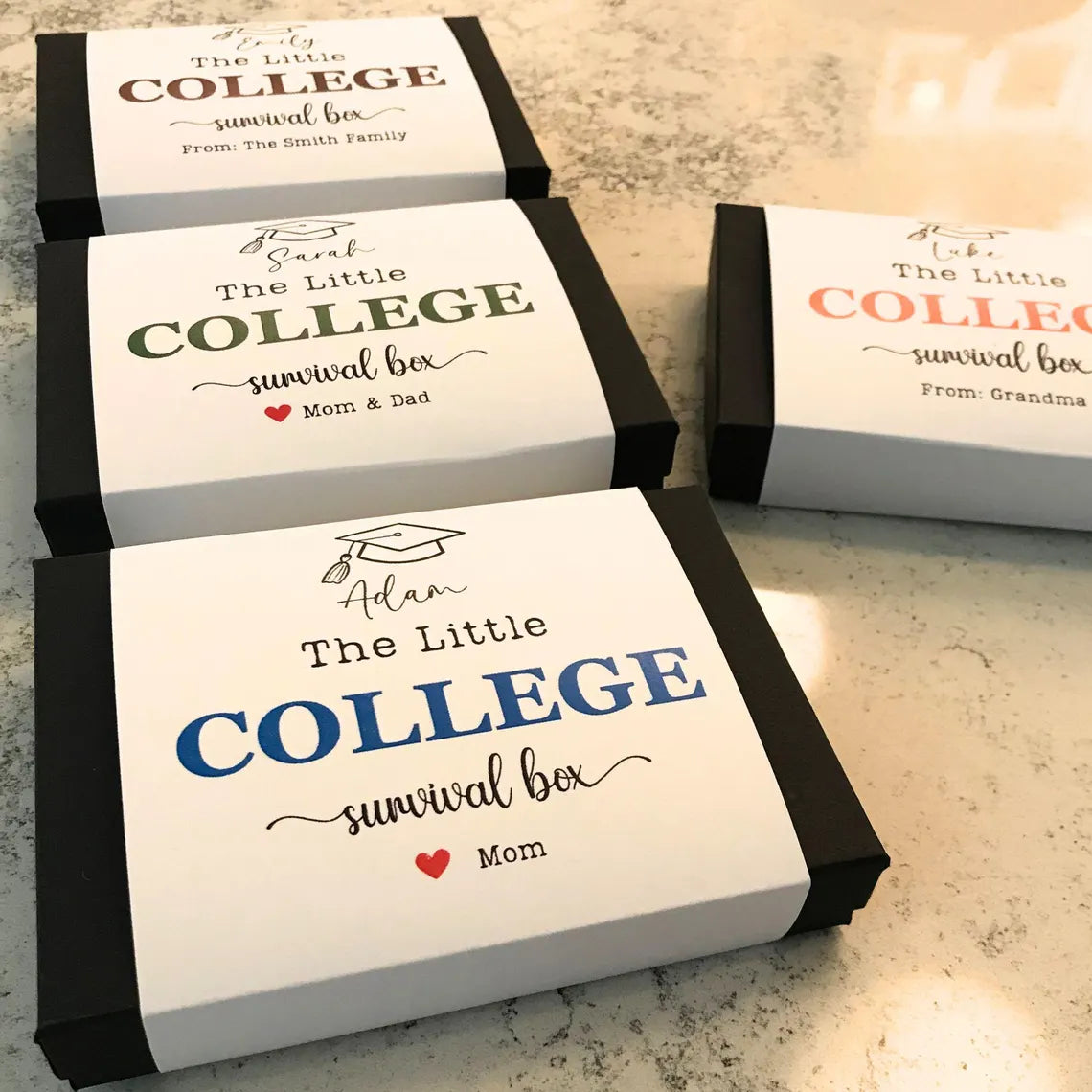 Personalized College Gift - Cash & Gift Card Holder for Students