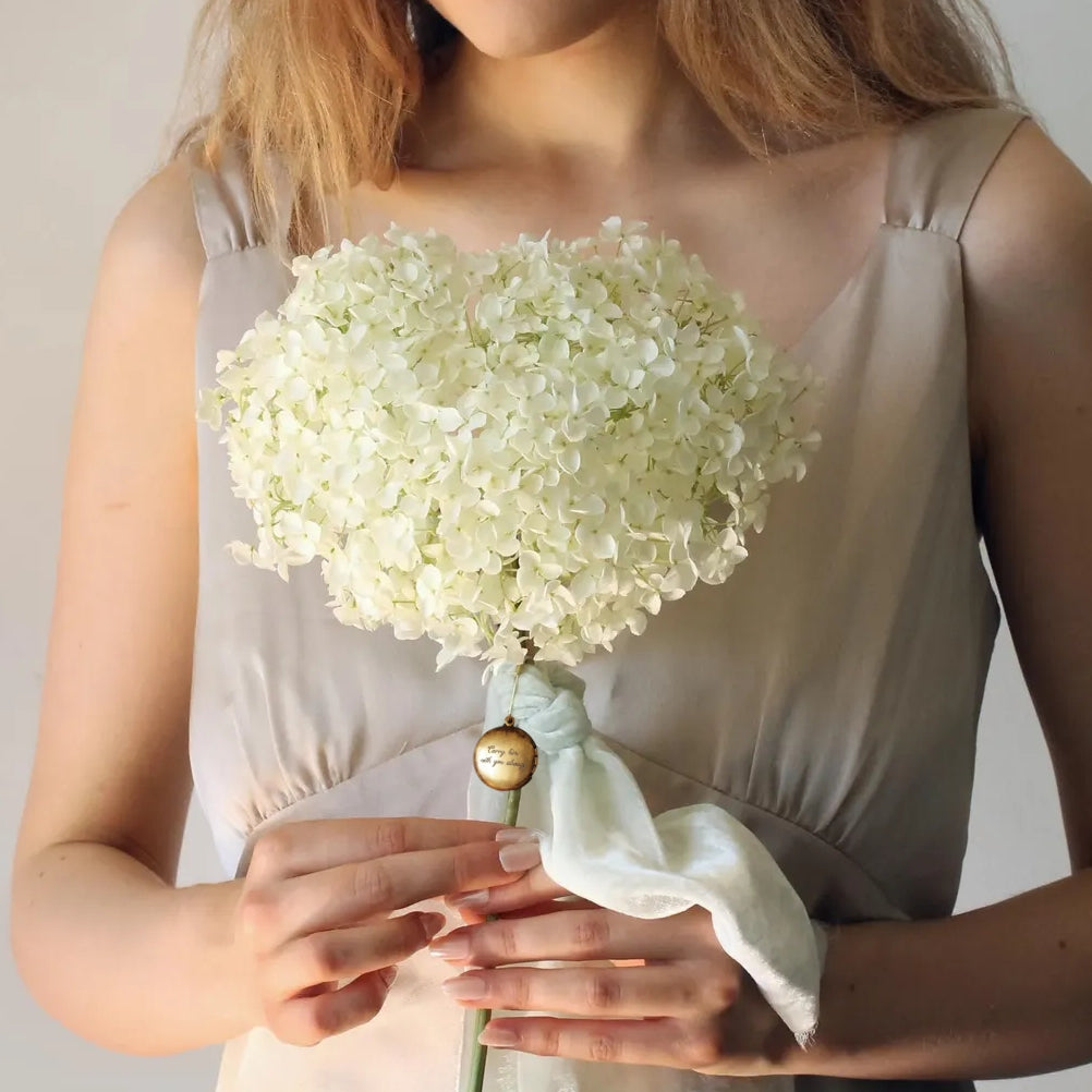 Bridal Bouquet Locket Pin – Personalized Photo Keepsake for Wedding