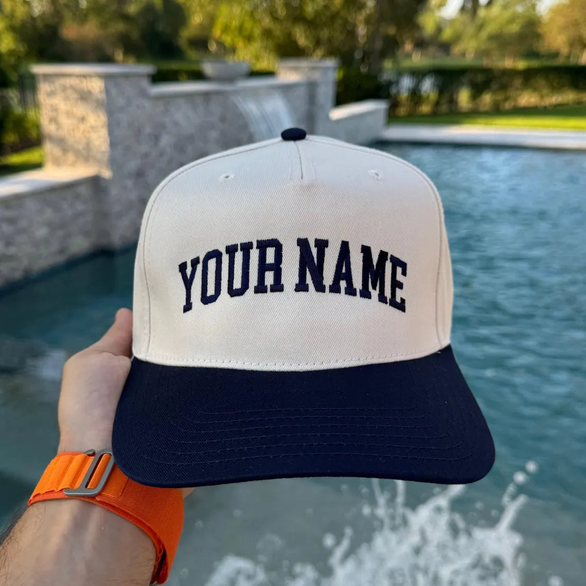 Custom Embroidered Hat - Personalized Dad Hat - Custom Text Gift