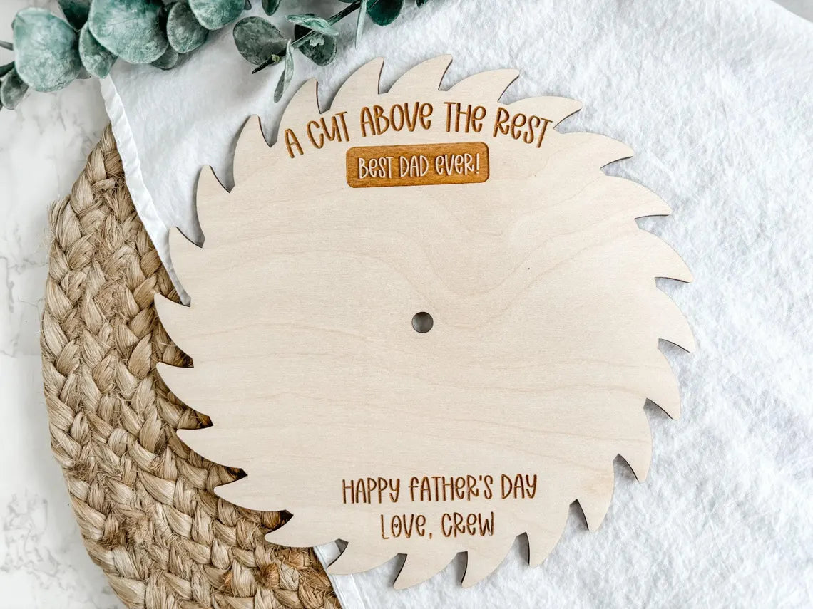 Personalized DIY Handprint Sign – Father’s Day Gift for Dad