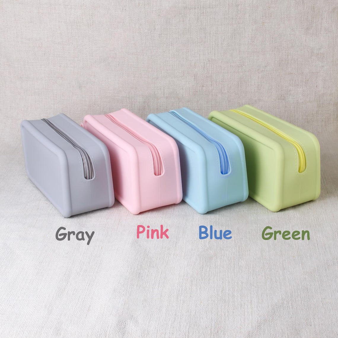 Custom Waterproof Silicone Storage Bag | Travel & Beach Organizer