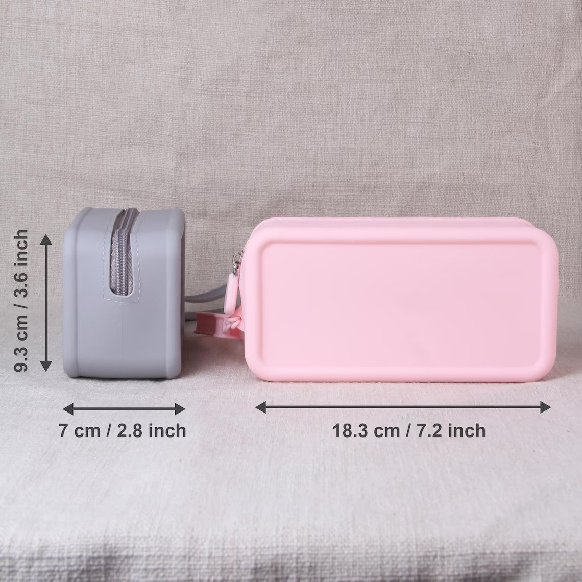Custom Waterproof Silicone Storage Bag | Travel & Beach Organizer
