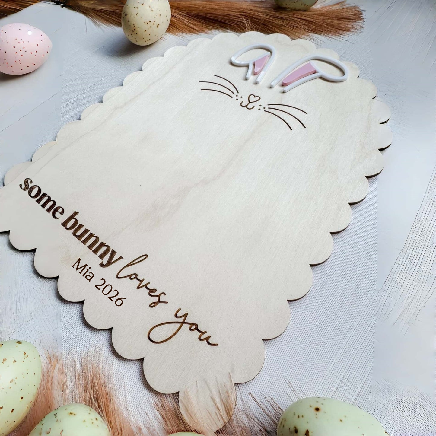 DIY Easter Baby Footprint Sign – Baby’s First Easter Keepsake