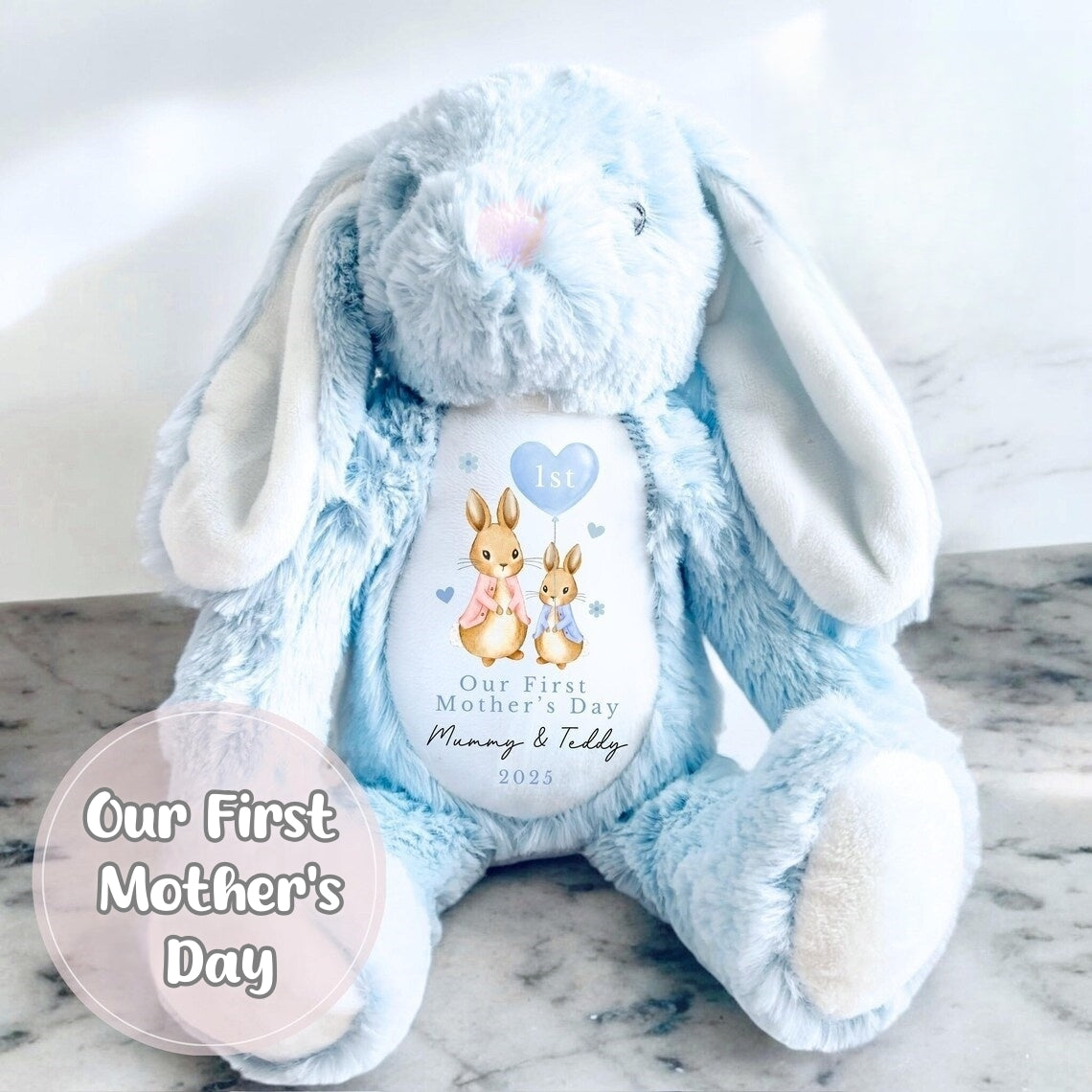 My First Mother's Day Bunny | Personalized Soft Toy Gift