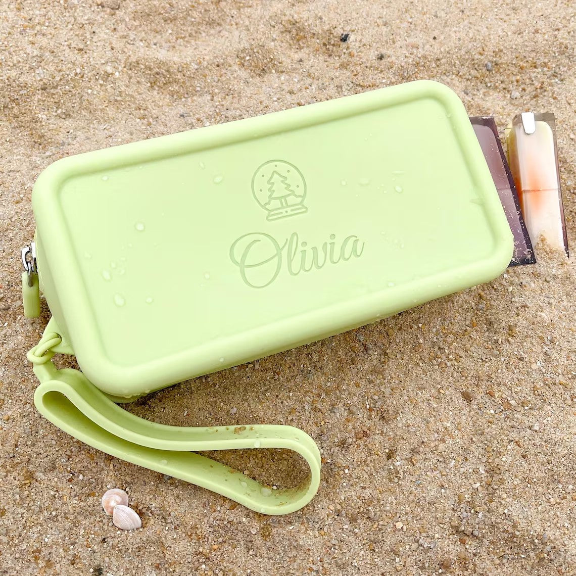 Custom Waterproof Silicone Storage Bag | Travel & Beach Organizer