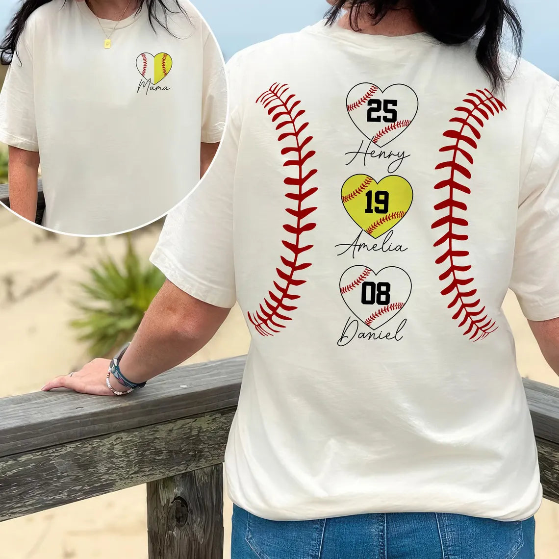 Personalized Baseball Drip Mama Shirt | Custom Team Mom Tee Unisex