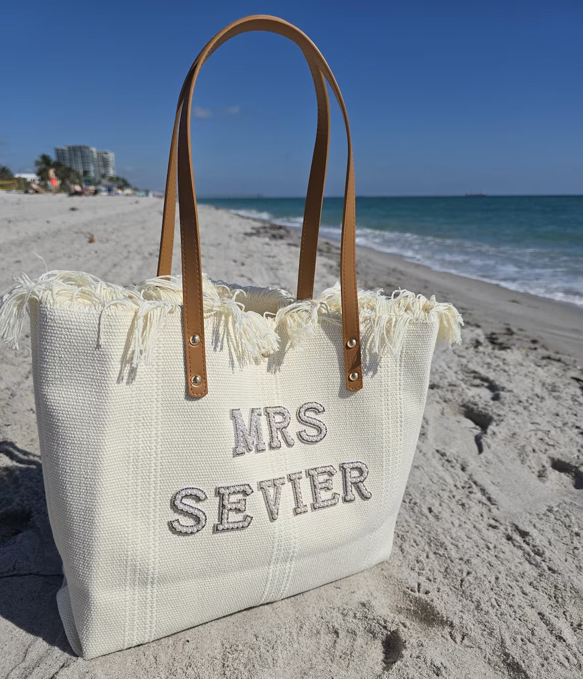 Personalized Bride Tote Bag – Future Mrs Gift for Bridal Shower