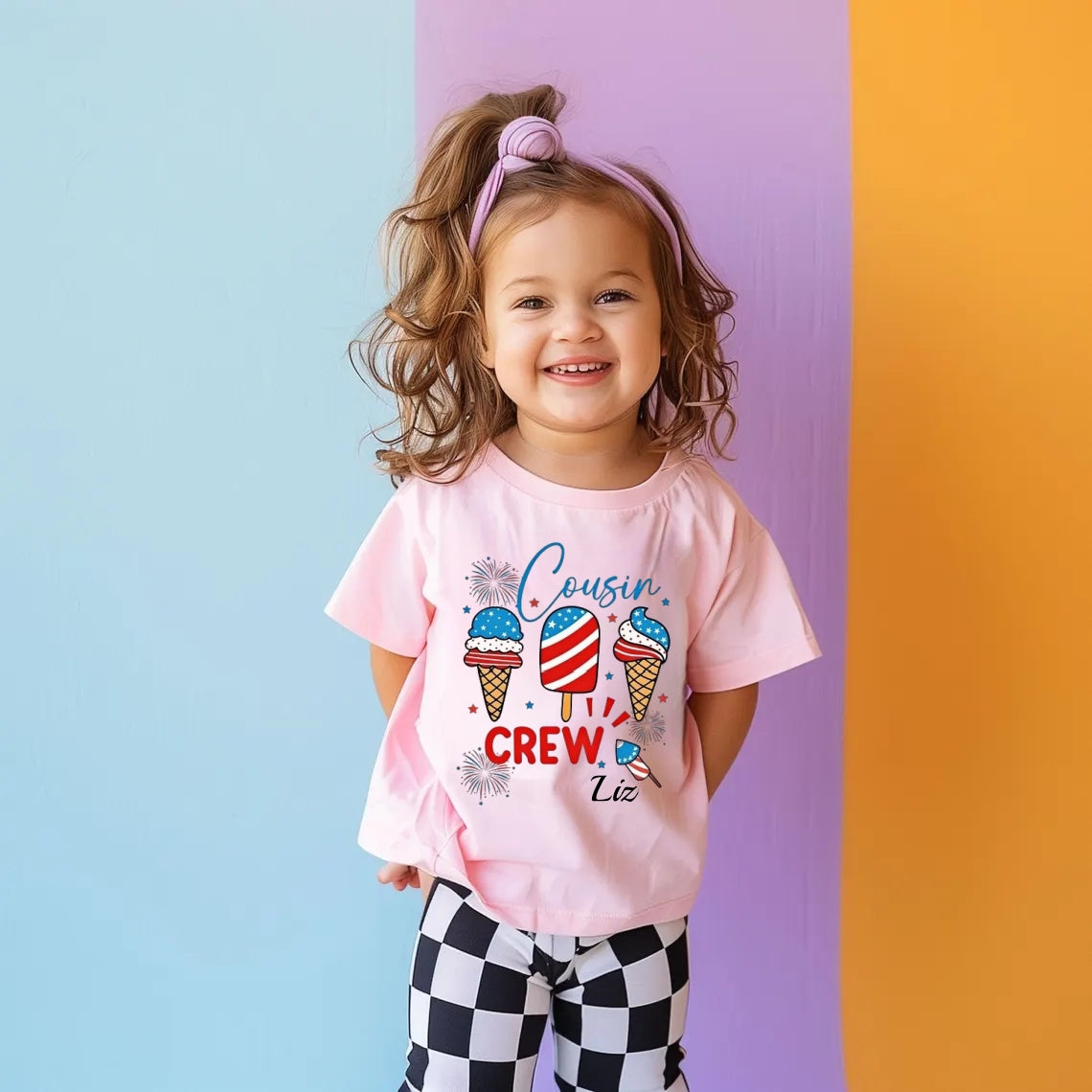 Cousin Crew 4th of July Shirt – Kids Matching Tee