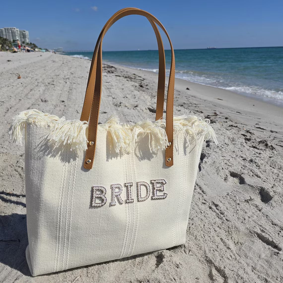 Personalized Bride Tote Bag – Future Mrs Gift for Bridal Shower