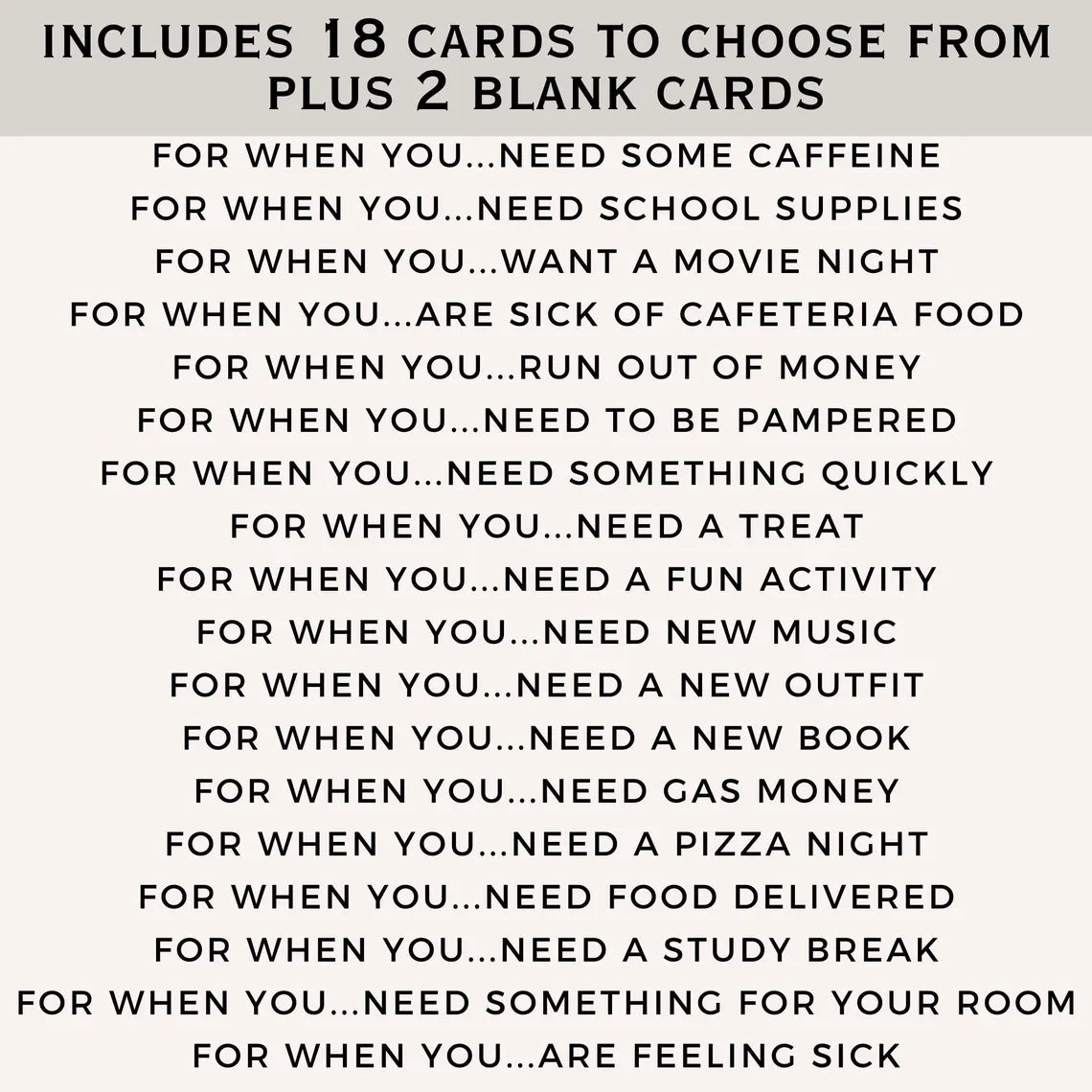 Personalized College Gift - Cash & Gift Card Holder for Students
