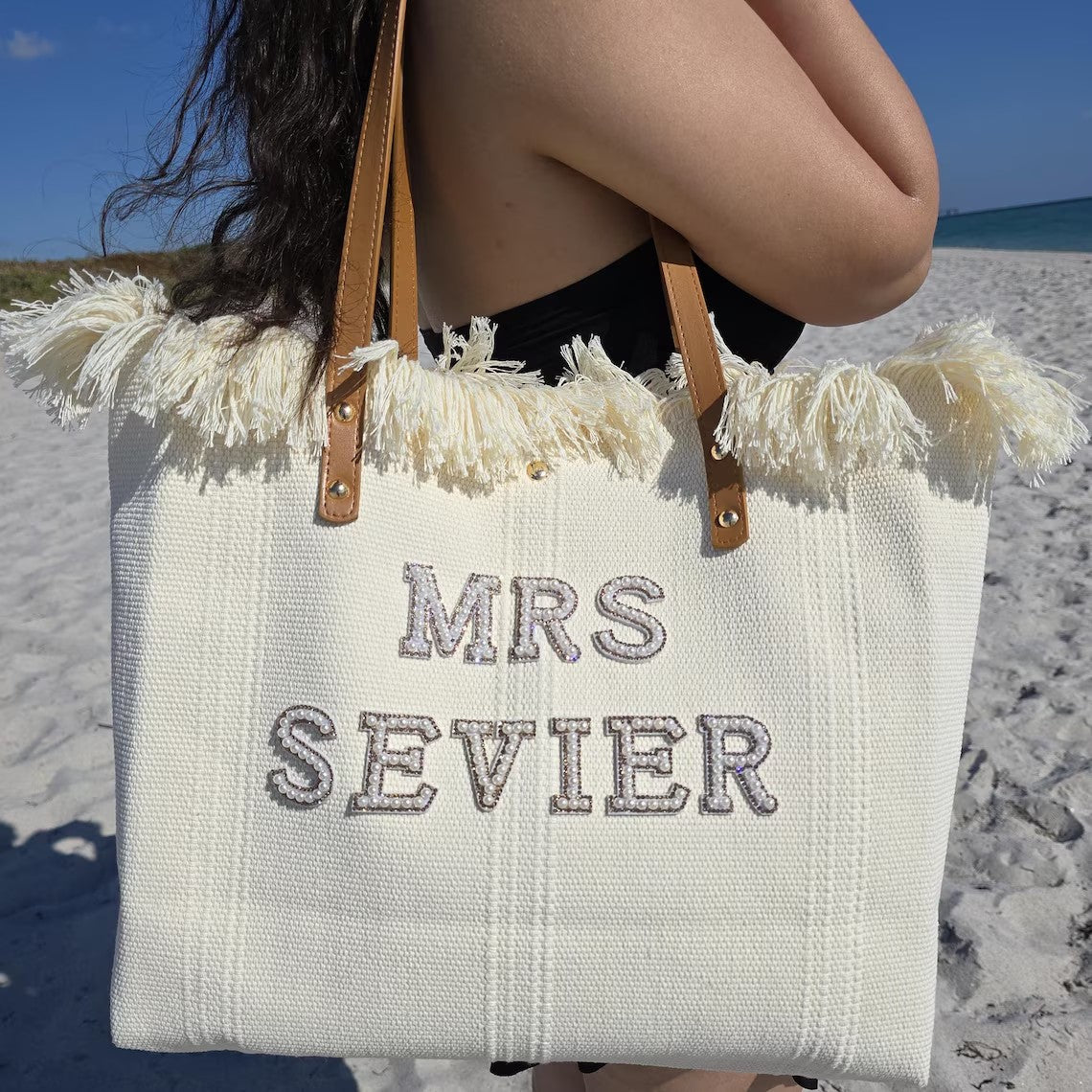 Personalized Bride Tote Bag – Future Mrs Gift for Bridal Shower