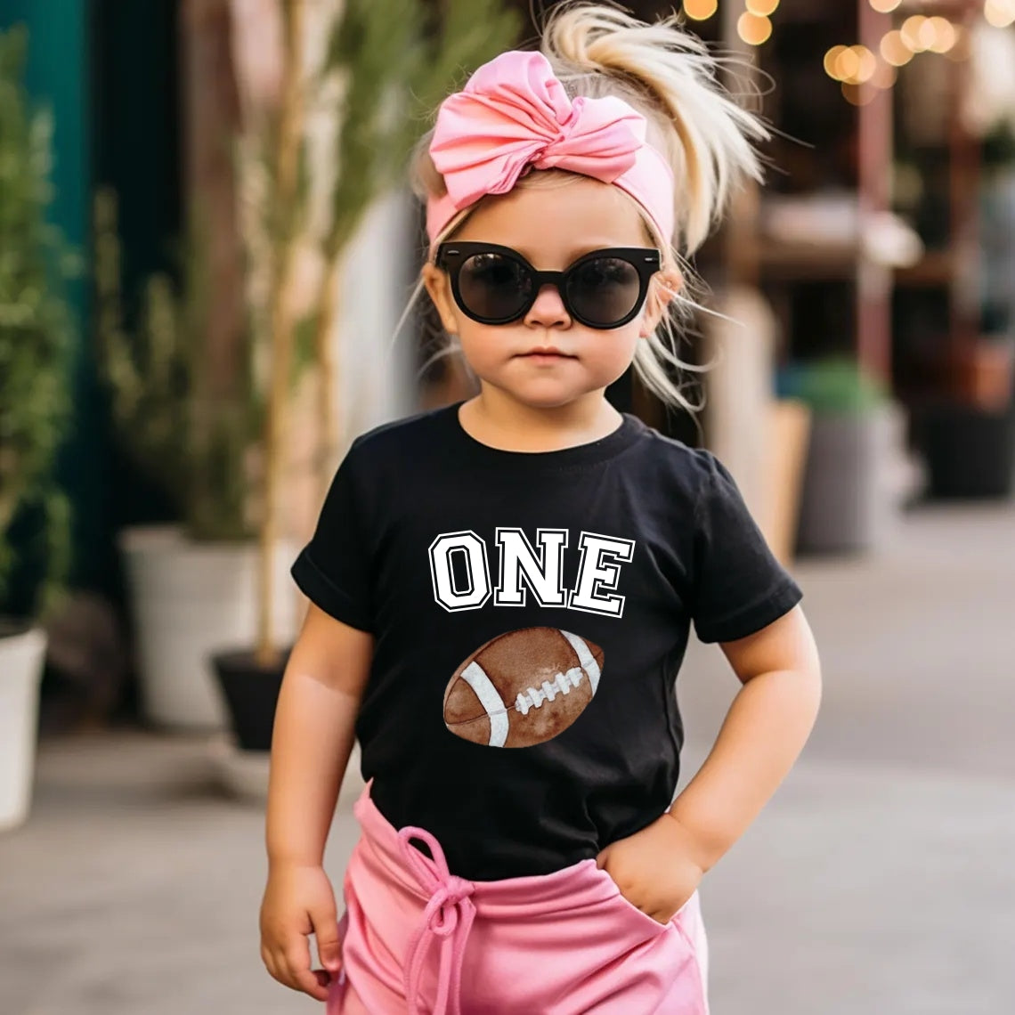 Football First Birthday Family Shirts – Custom Name Gameday Tee