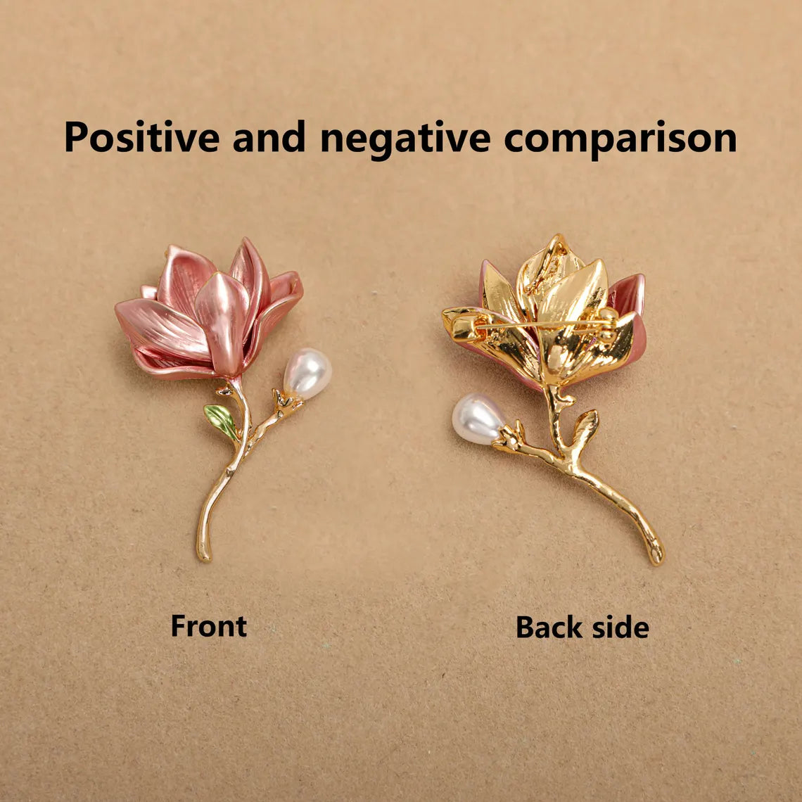 Birth Month Flower Brooch – 12 Unique Designs Gift for Her