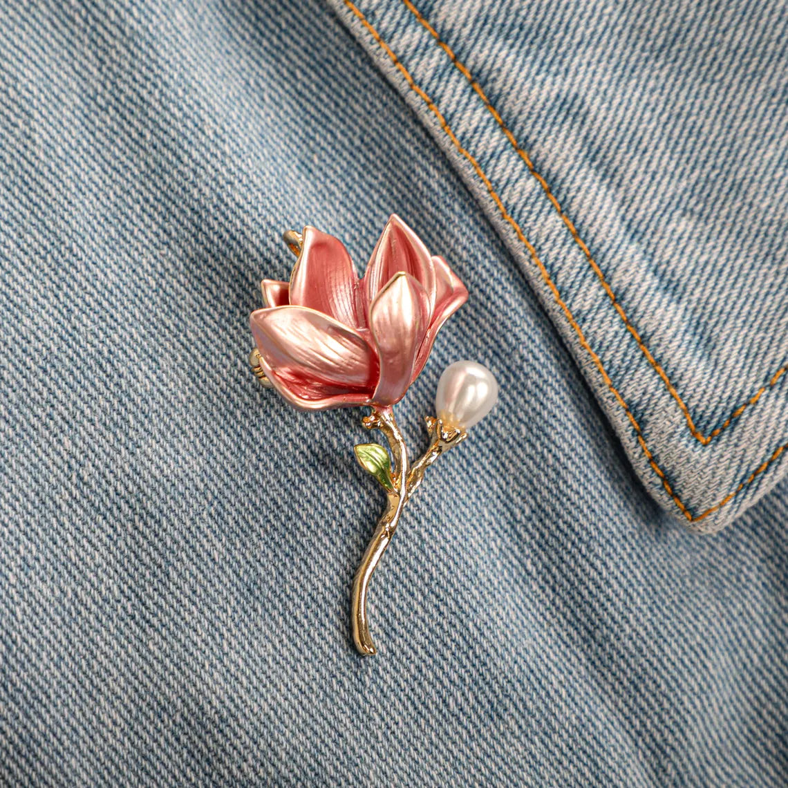 Birth Month Flower Brooch – 12 Unique Designs Gift for Her