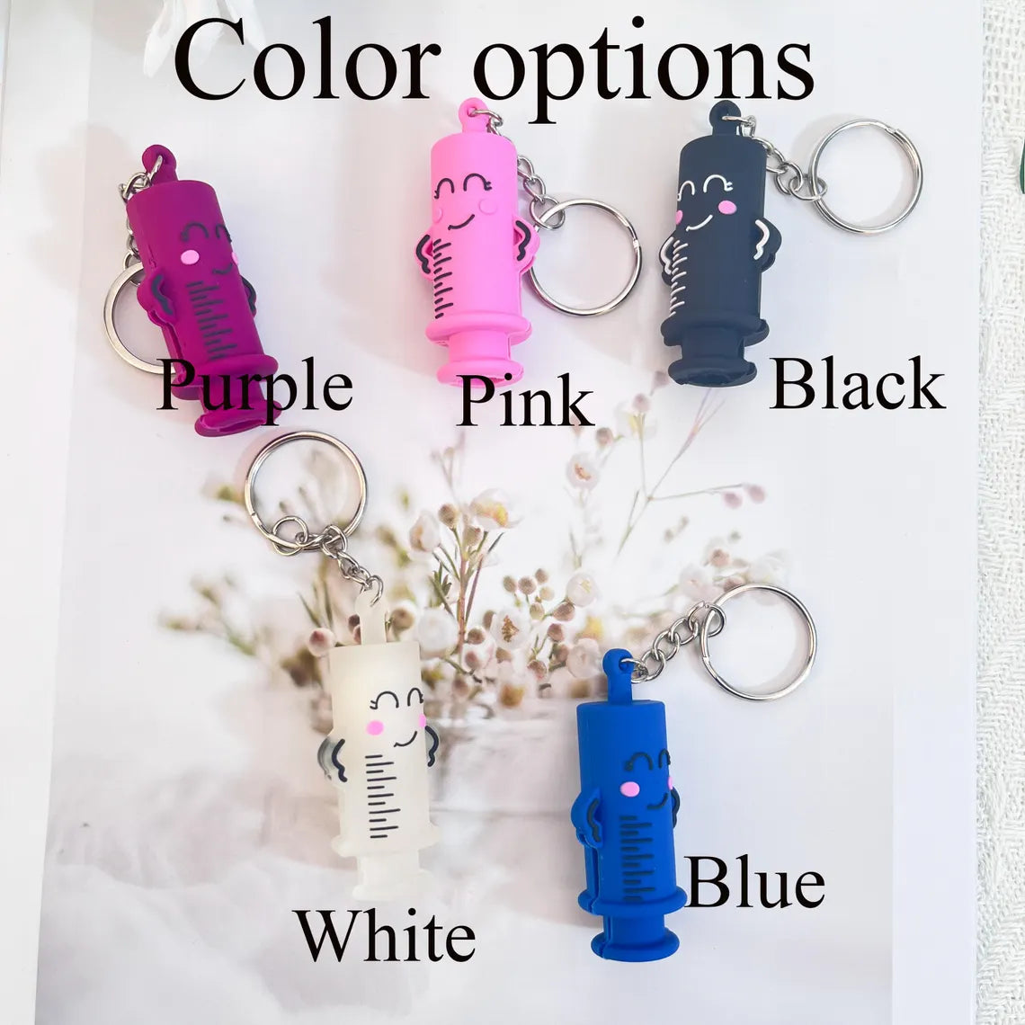 Personalized Ampoule Opener – Cute Gift for Nurse or Paramedic Keychain