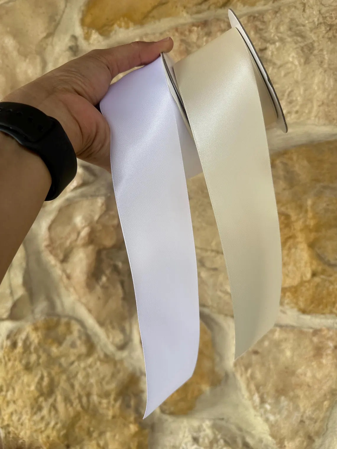 Custom Reserved Aisle Ribbon – Personalized Wedding Ceremony Decor