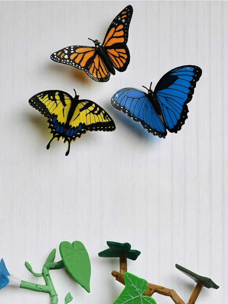 Custom Butterfly Fridge Magnet | 3D Printed Set of 3
