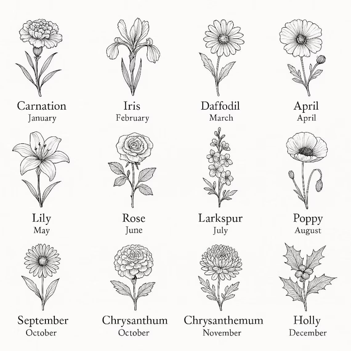 God Says I Am Birth Flower Jewelry Dish – Christian Toile de Jouy Gift