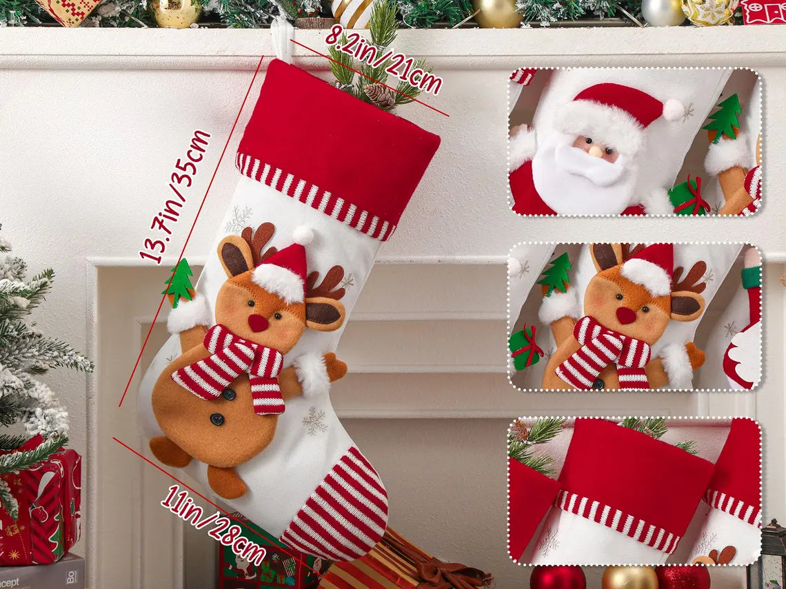 Personalized Family Christmas Stockings – Custom Holiday Decor