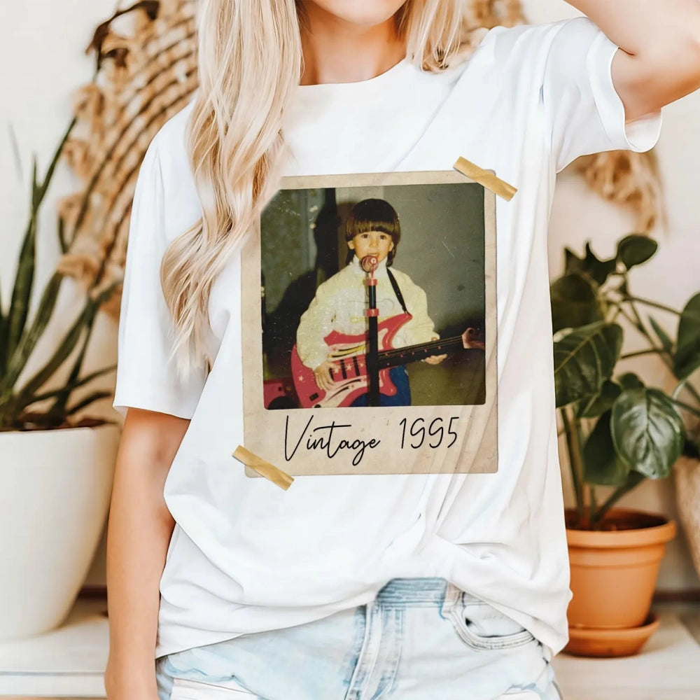 Customizable T-Shirt & Sweatshirt with Personalized Image & Text - Perfect Birthday Gift 🎉👕👚