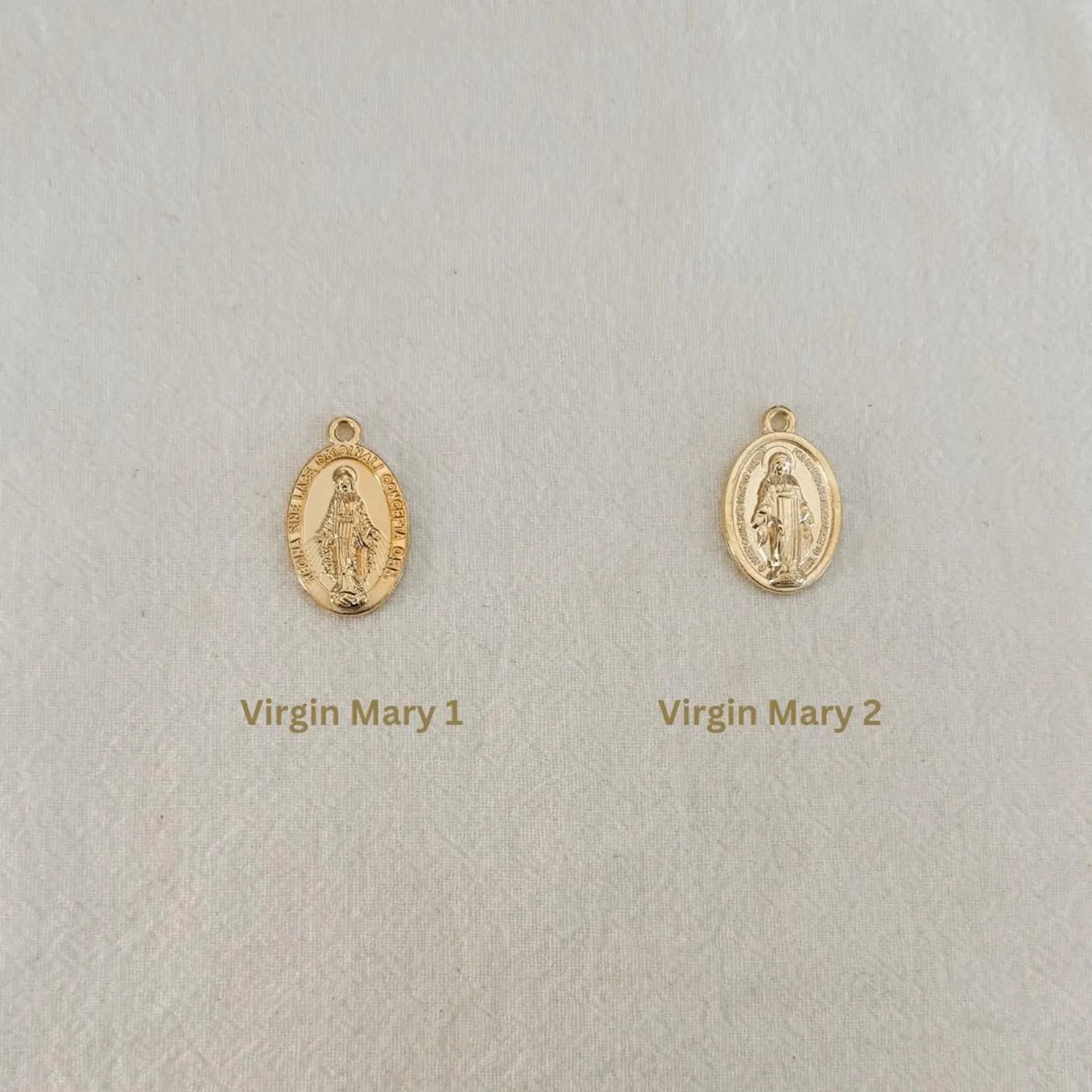 Personalized Catholic Baby Gift - Protection Pin for Baptism & Christening