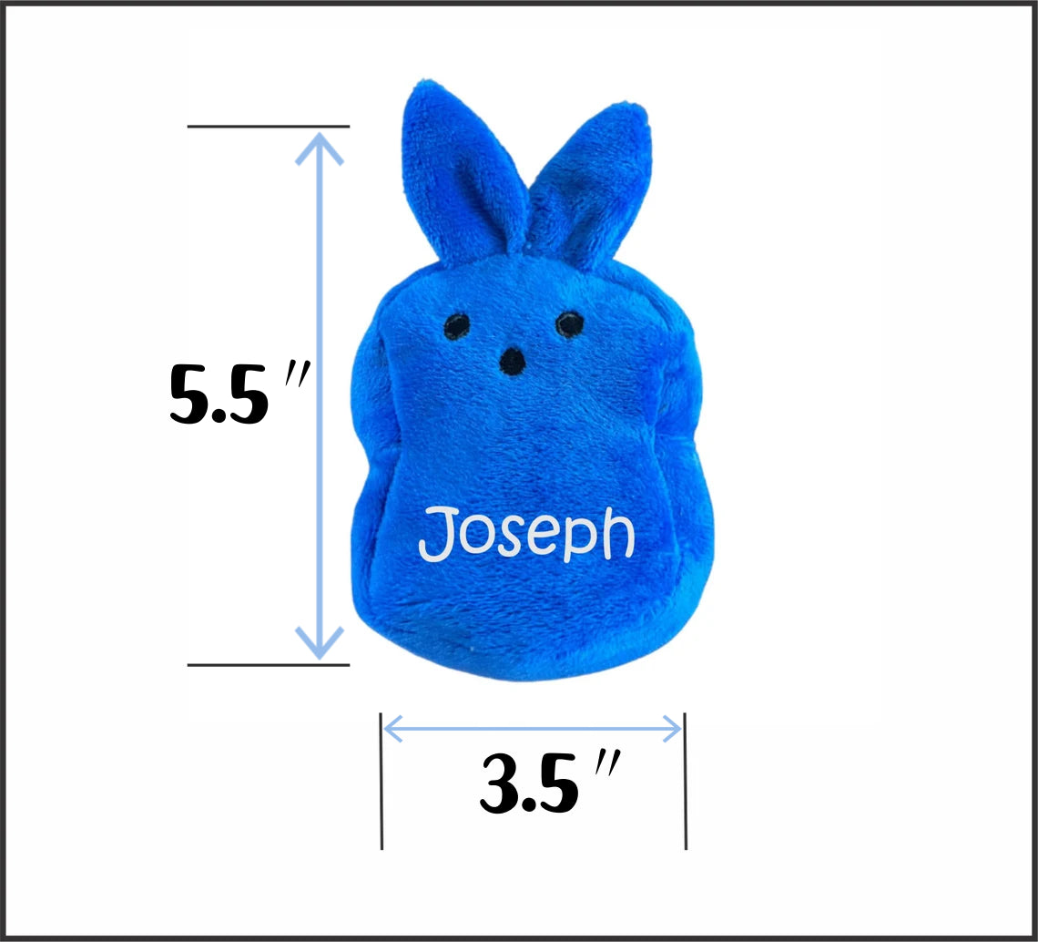 Easter Bunny Plush Coin Purse - Adorable Kids' Gift & Backpack Charm
