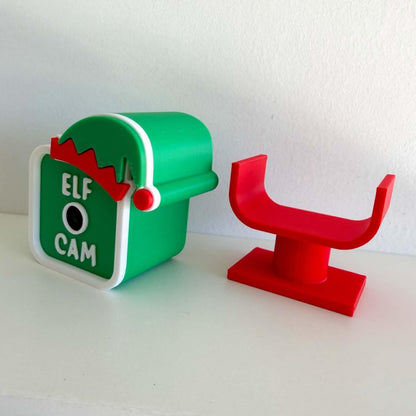 Personalized Santa Cam & Elf Cam, Custom Initial Christmas Decoration