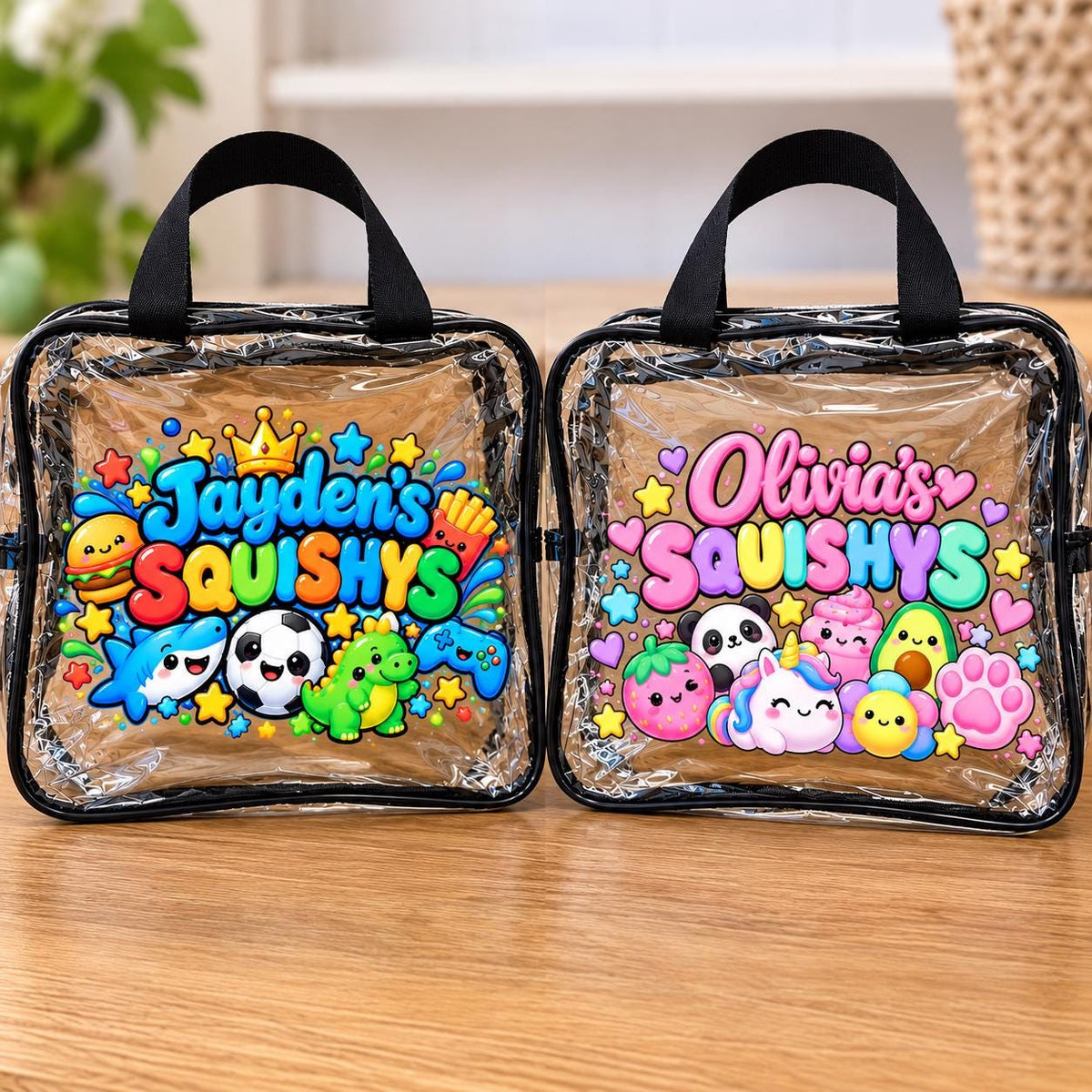 Personalized Squishy Bag for Kids | Custom Name Bag