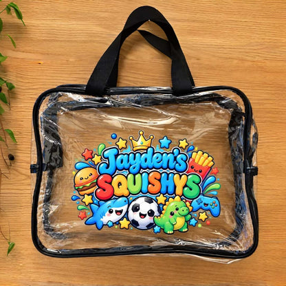 Personalized Squishy Bag for Kids | Custom Name Bag