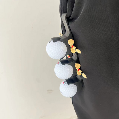 Golf Ball Belt Holder – Durable & Convenient Golf Tee Organizer