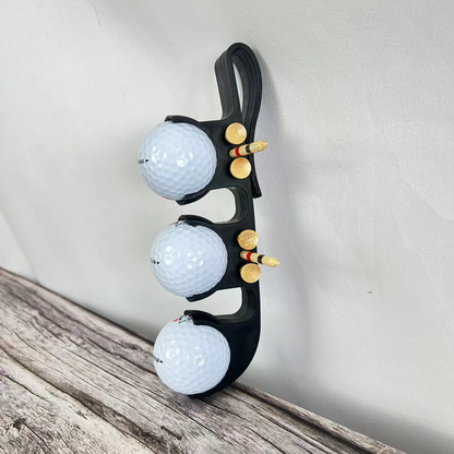 Golf Ball Belt Holder – Durable & Convenient Golf Tee Organizer