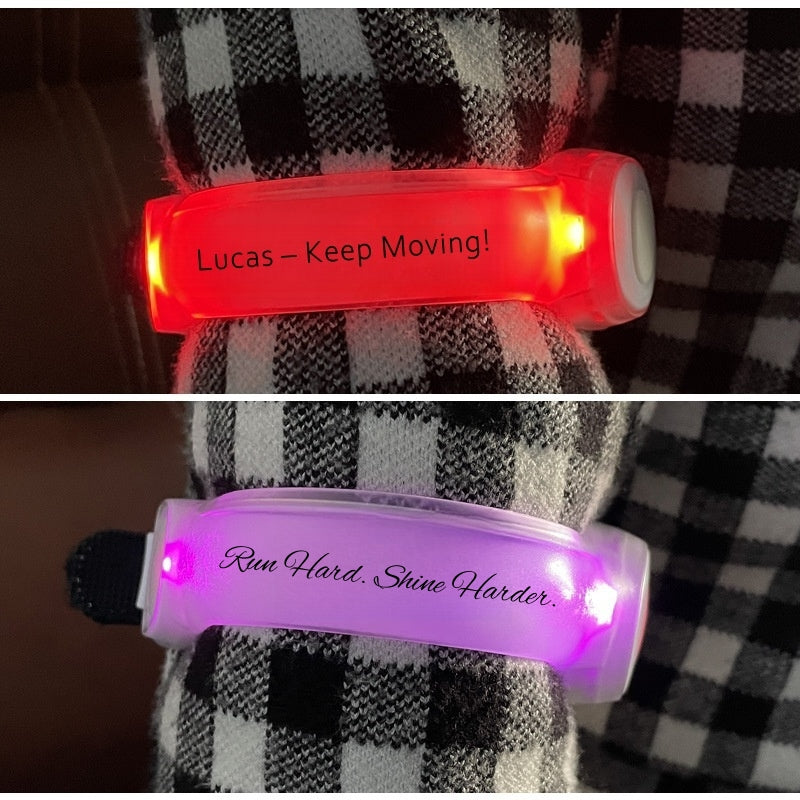 LED Light Up Armband – Waterproof, Reflective & Adjustable