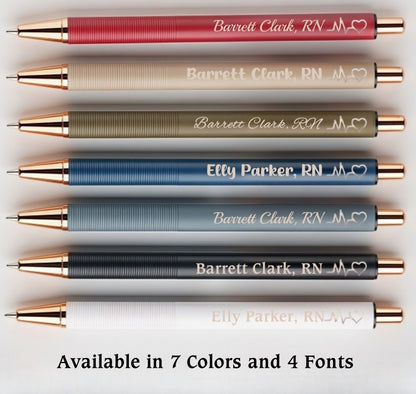 Personalized Gratitude Pen Set - Custom Pens for Nurses & Doctors