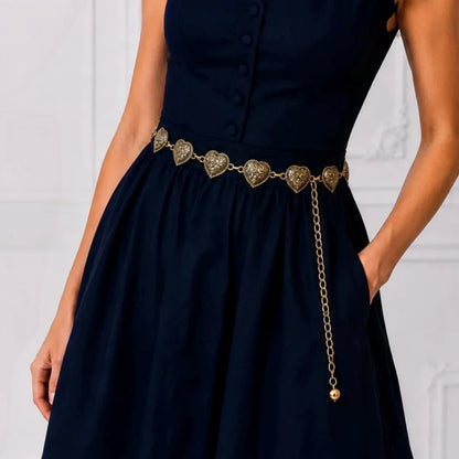 Dirndl Chain Belt for Oktoberfest | Elegant Waist Accessory
